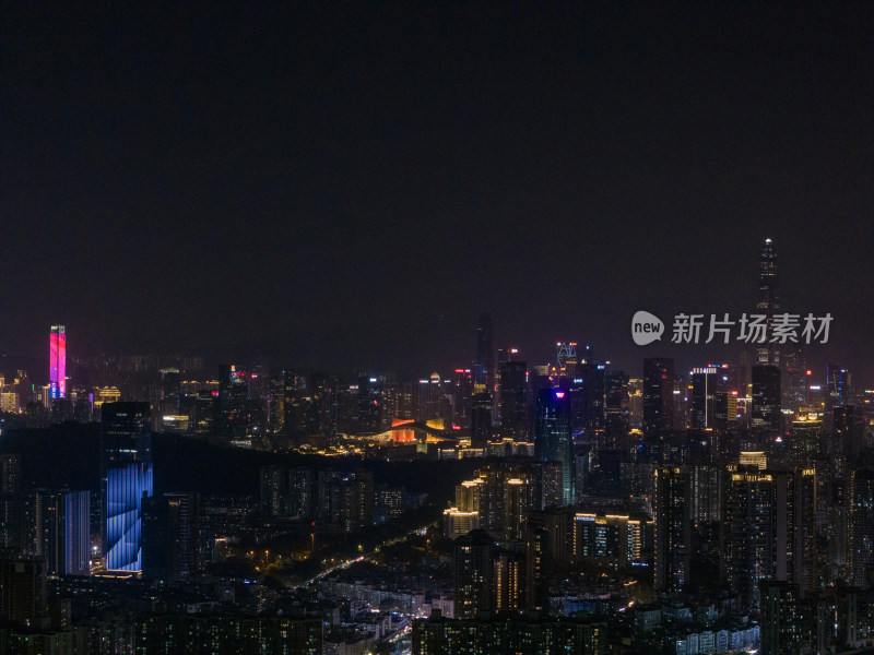 深圳璀璨夜景灯光秀