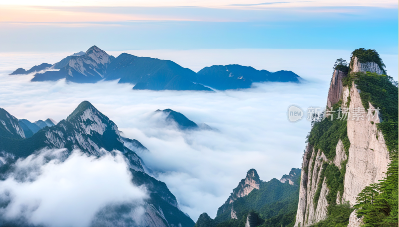 华山云海美景