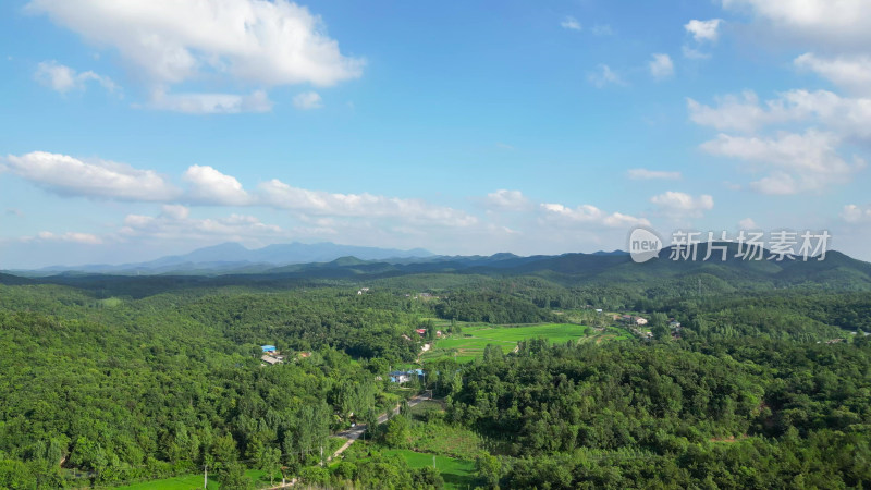 航拍湖北随州西游记公园4A景区