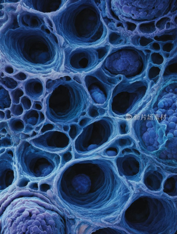 微观视界的细胞特写