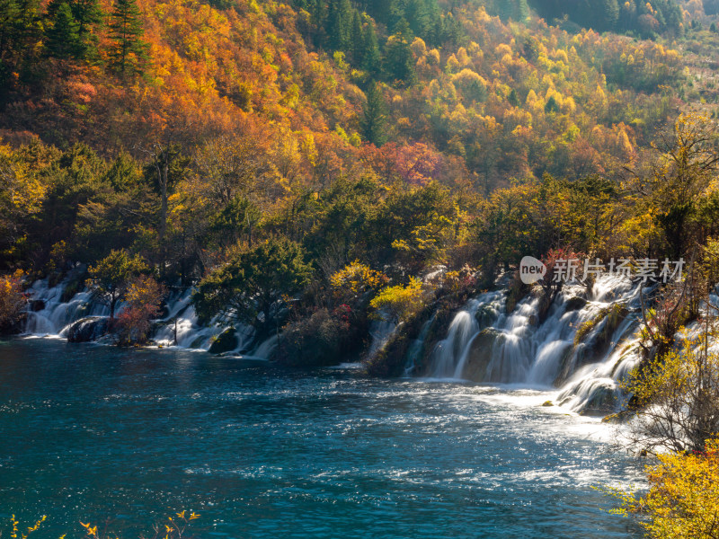 九寨沟秋景