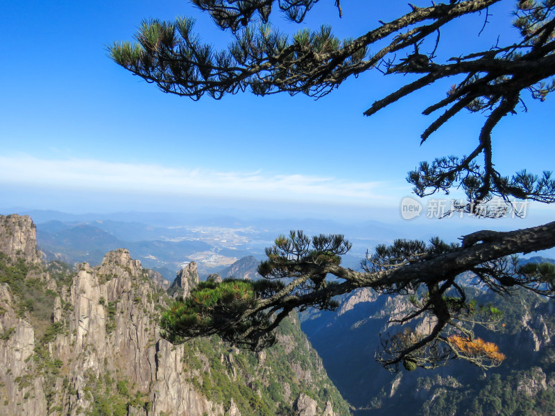 中国安徽黄山旅游风光