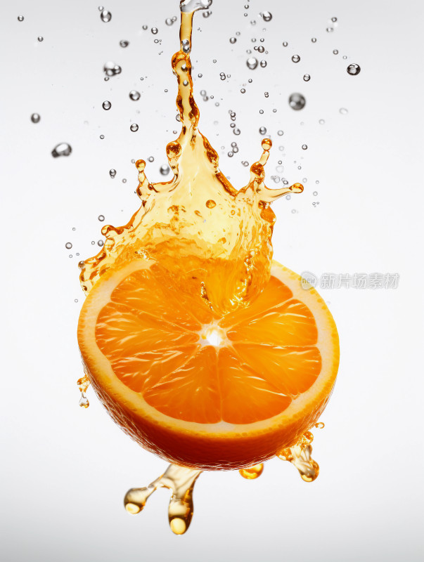 新鲜可口的橙子