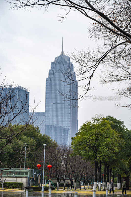 浙江省宁波市城市风光