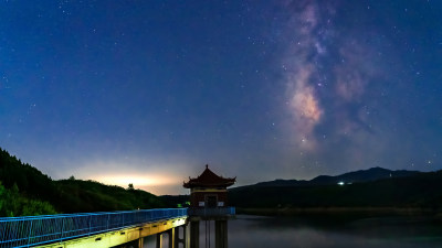 自然星空夜空银河