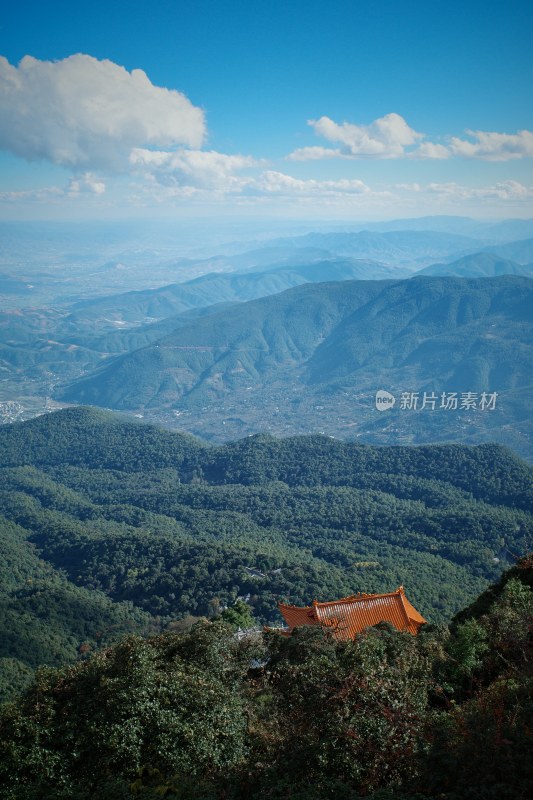 云南大理鸡足山景区