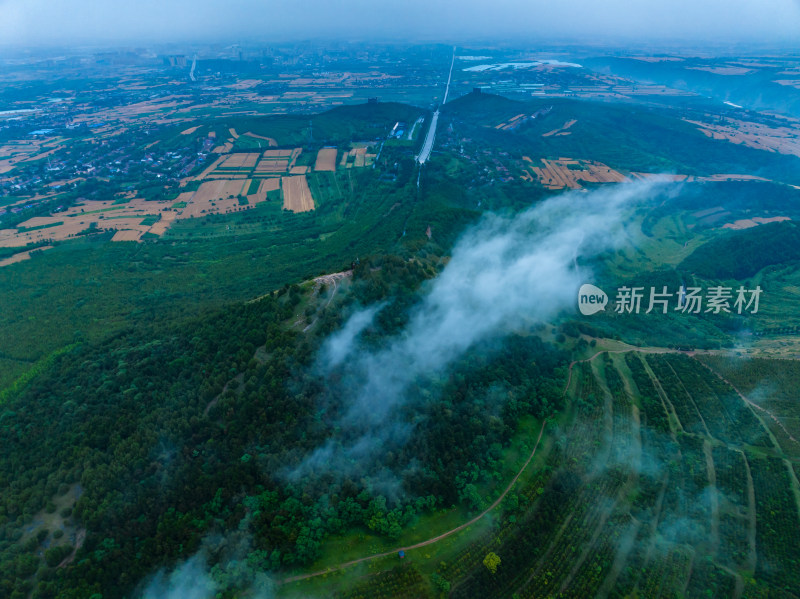 陕西乾陵云海