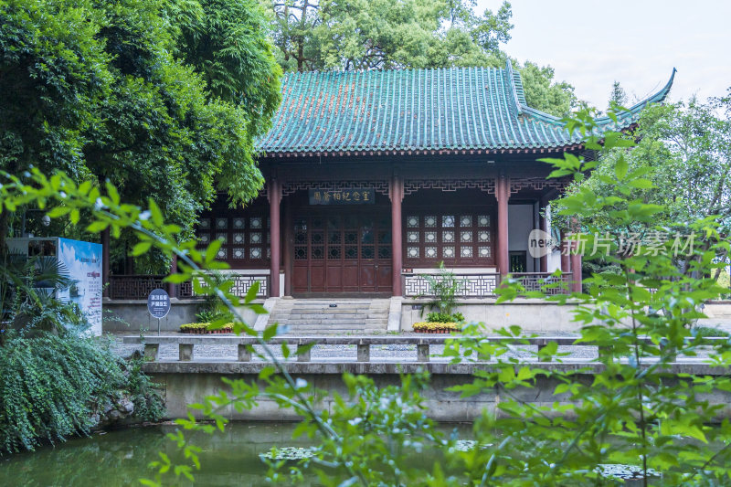 武汉东湖风景区可竹轩景点