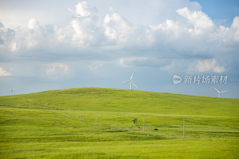 满洲里风力发电场