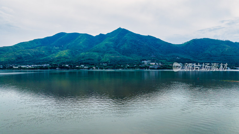 四川凉山彝族自治州西昌邛海航拍