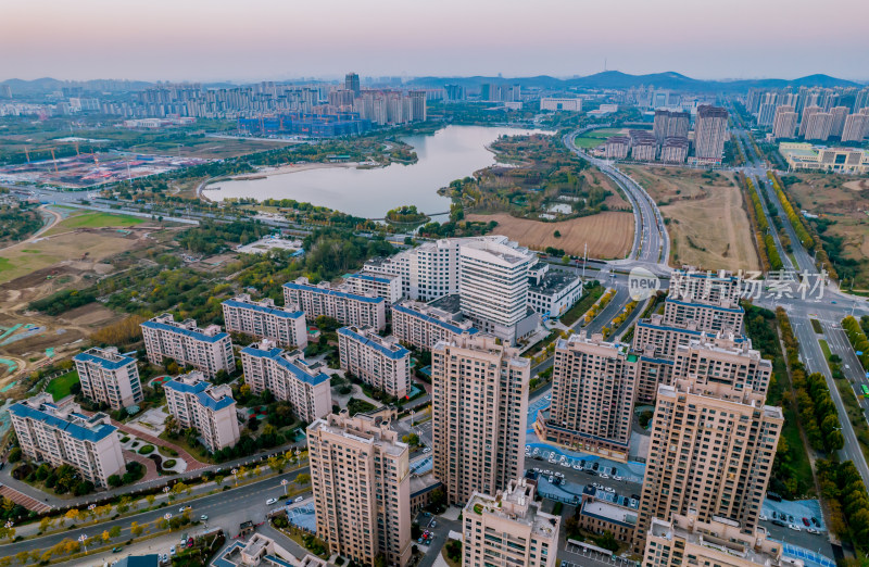 安徽省淮南市山南新区城市风光