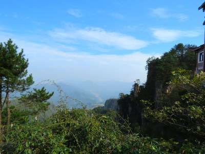 湖南张家界武陵源国家森林公园旅游风光