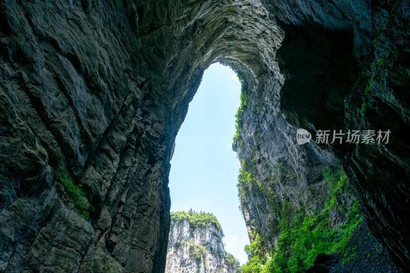 重庆武隆后坪乡天坑群景观