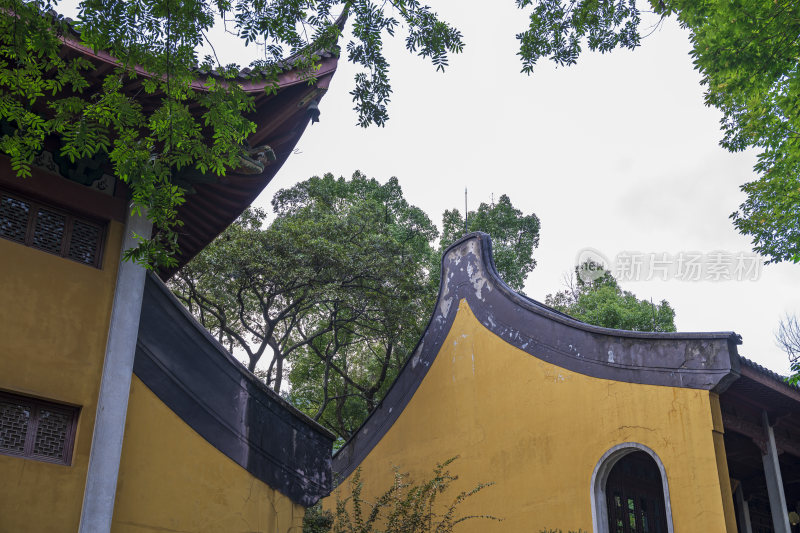 杭州西湖飞来峰灵隐寺千年古刹古建筑