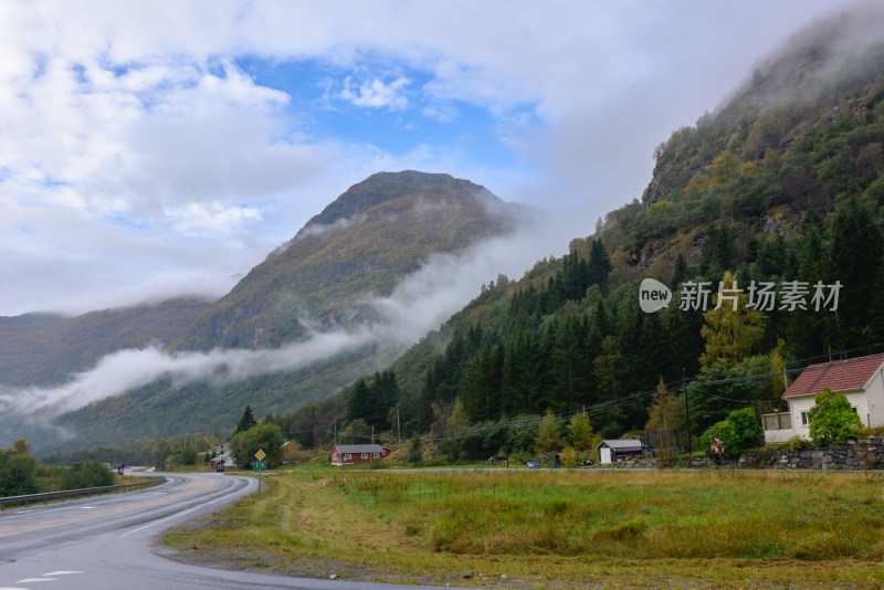 高山云雾