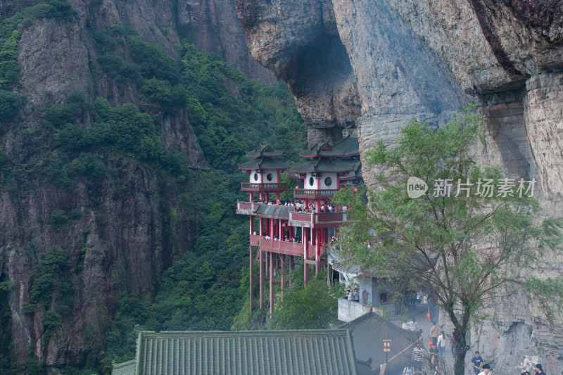 福建漳州灵通山悬空寺