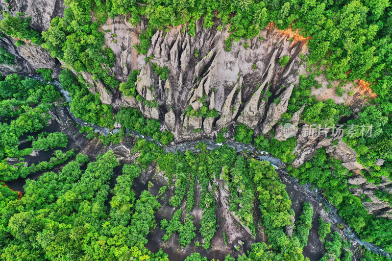 吉林长白山大峡谷