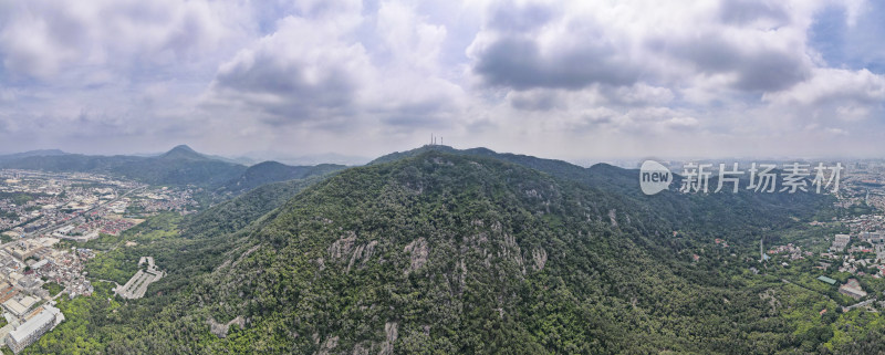 福建泉州清源山5A景区全景图