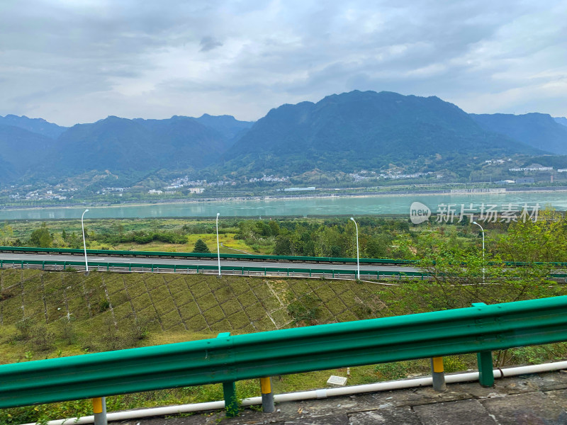 湖北宜昌三峡大坝风景区旅游风光