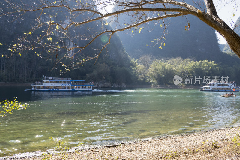 阳朔兴坪漓江山水风光