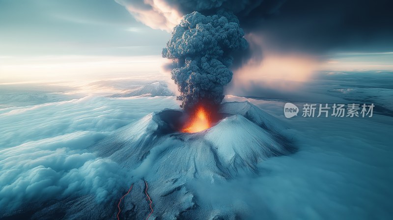 火山大爆发
