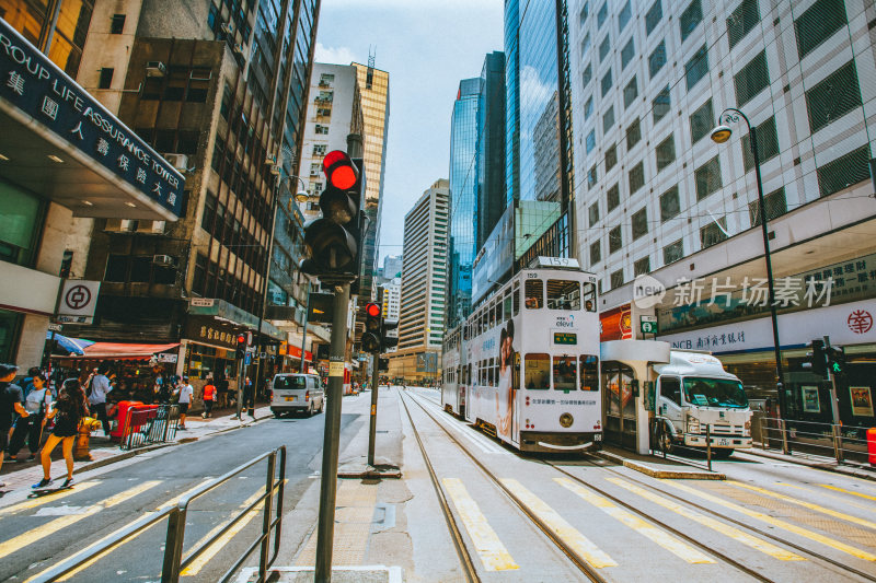 香港中环城市风光