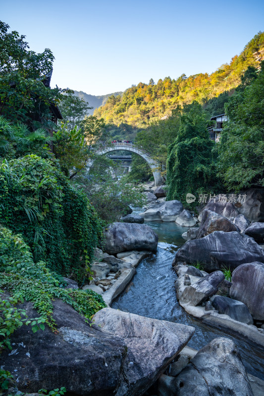 江西上饶市望仙谷旅游度假区仙侠世界风光