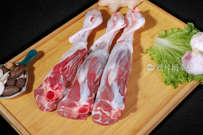 羊肉  盐池滩羊 新鲜羊肉 羊腱子 羊小腿