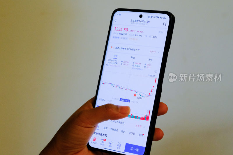 用手机查看股市炒股