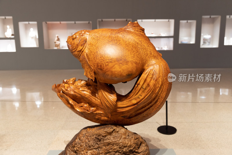 中国工艺美术馆当代工艺美术展木雕