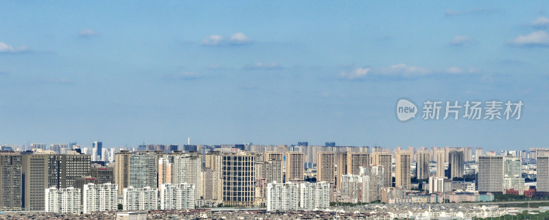 航拍昆山城市建筑交通道路风光