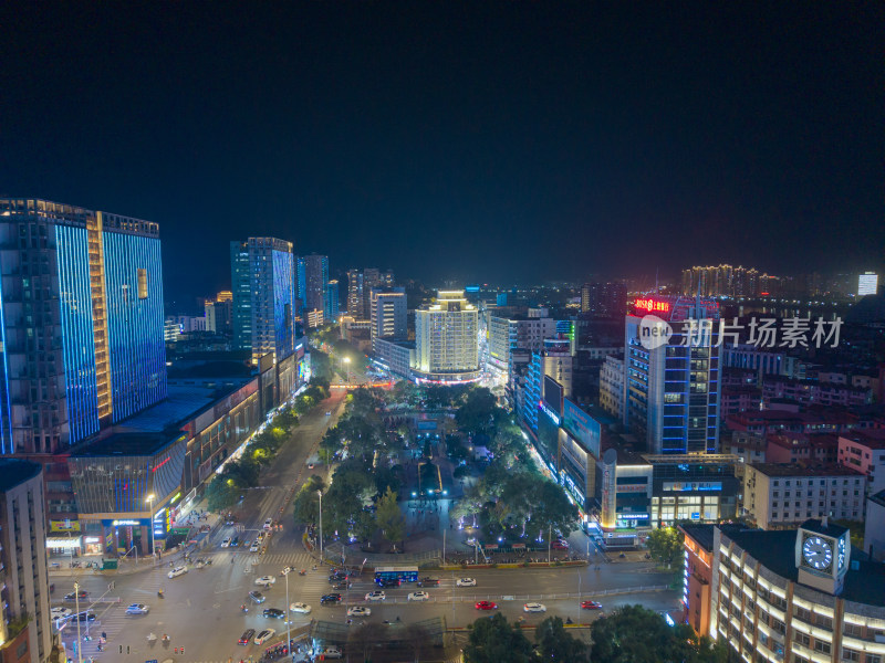 上饶中心广场夜景