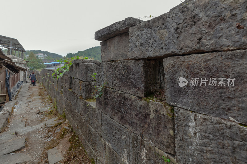 湖南凤凰县黄丝桥古城废墟