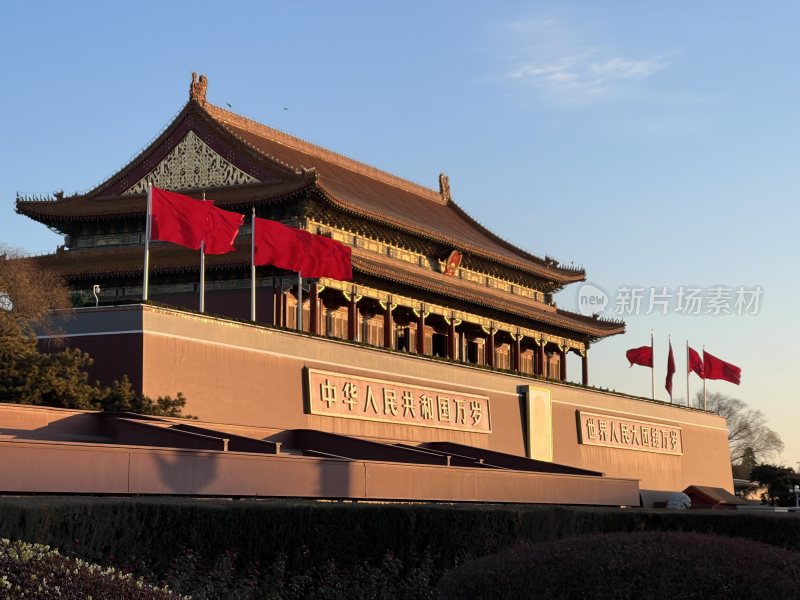 北京天安门城楼全景