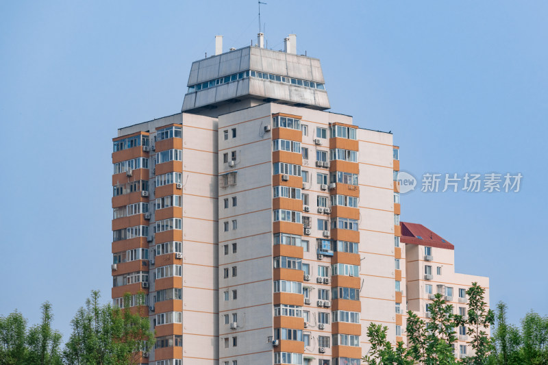 高层住宅小区房地产楼房城市现代建筑群