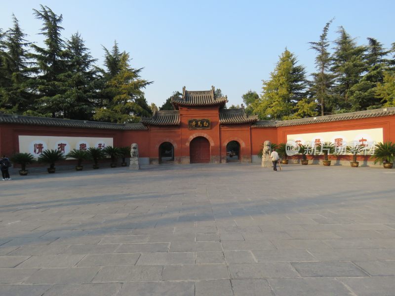 河南洛阳白马寺旅游风光