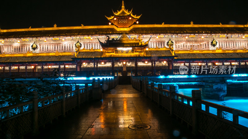 都江堰风景区夜景