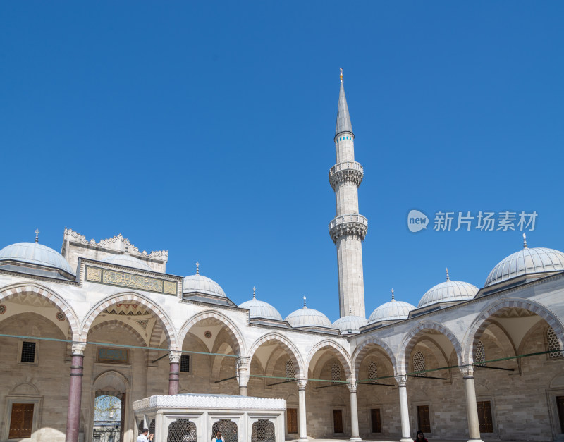 特色清真寺建筑全景