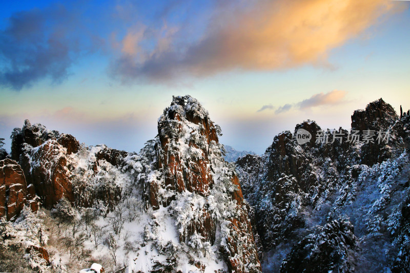 大美中国自然风光黄山风景区旅游景点