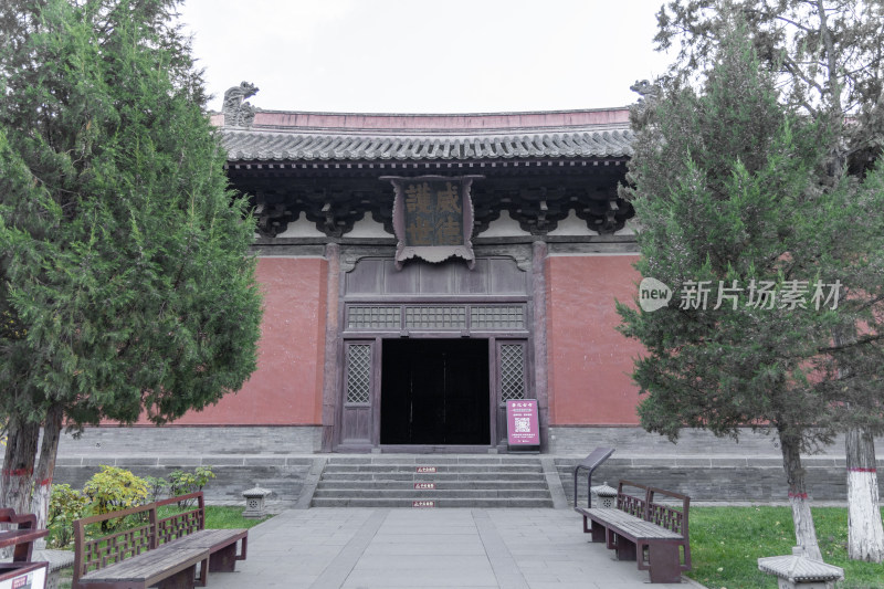 山西大同辽金古建善化寺天王殿