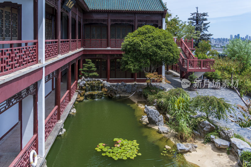 武汉汉阳区龟山风景区风光