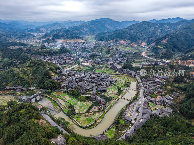 广西柳州三江程阳八寨5a景区