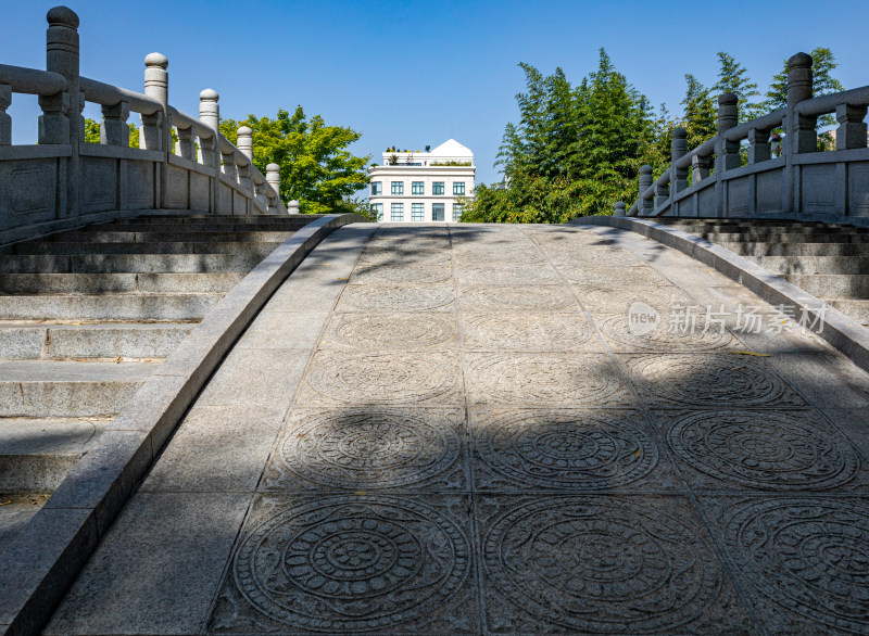 陕西西安小雁塔遗址公园西安博物馆景点景观