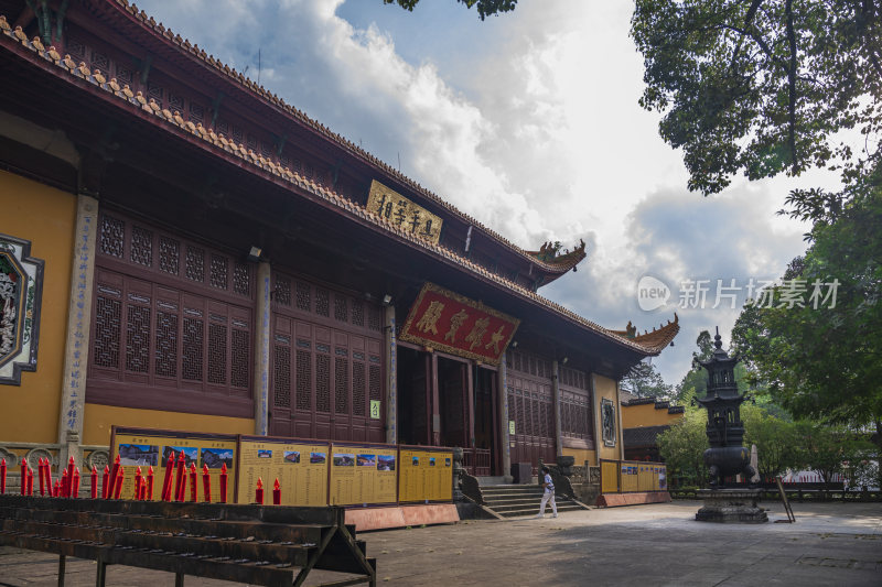 杭州西湖净慈寺建筑风景