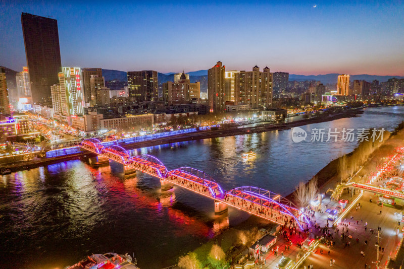 黄河两岸 兰州城的日与夜