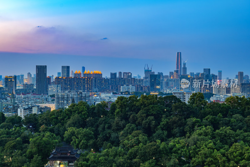 武汉黄鹤楼夜景