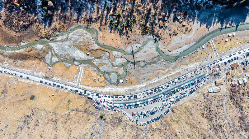 四川西部阿坝理小路的热门地点大二普营地