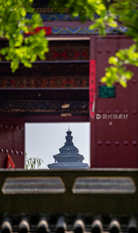 洛阳白马寺齐云塔院佛教文化景点景观