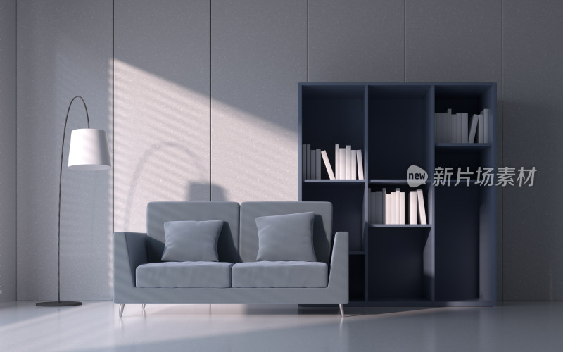 柔软的沙发3D渲染