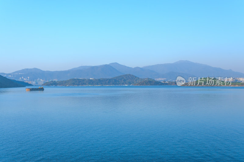 香港大埔大美督海景海岛自然风光